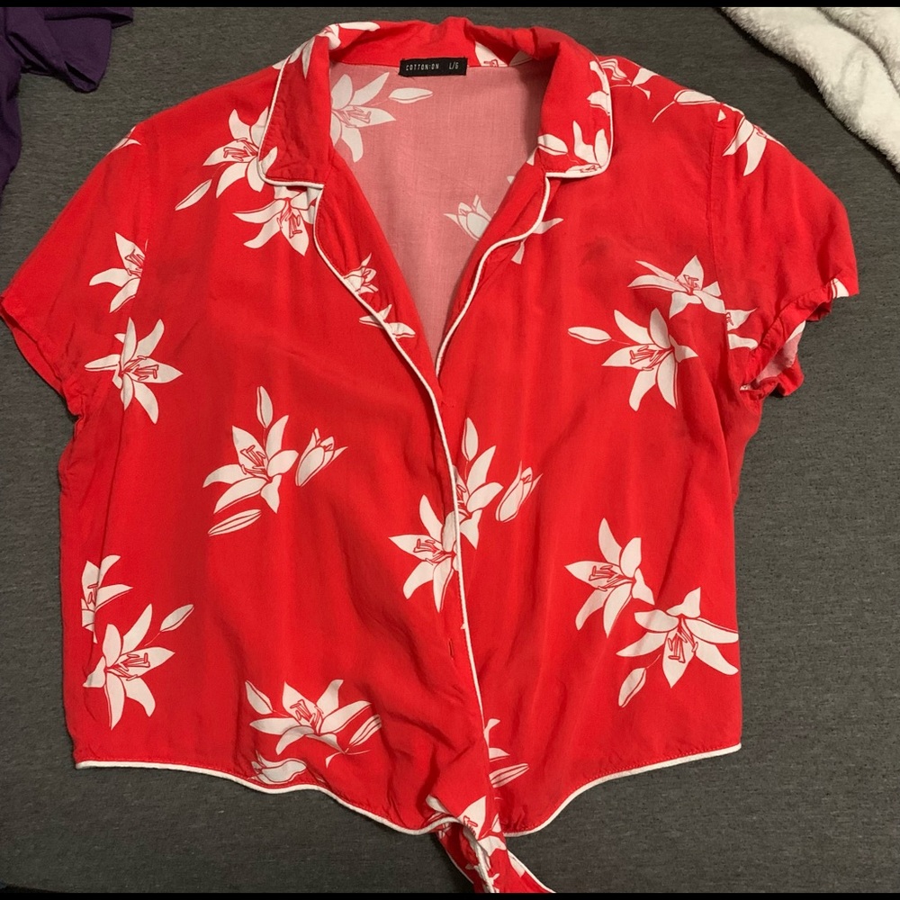 FLORAL TOP